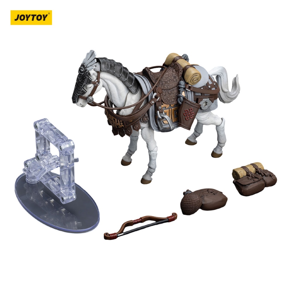 Dark Source JiangHu Northern Hanland Empire White Feather Armored Horse - view 2