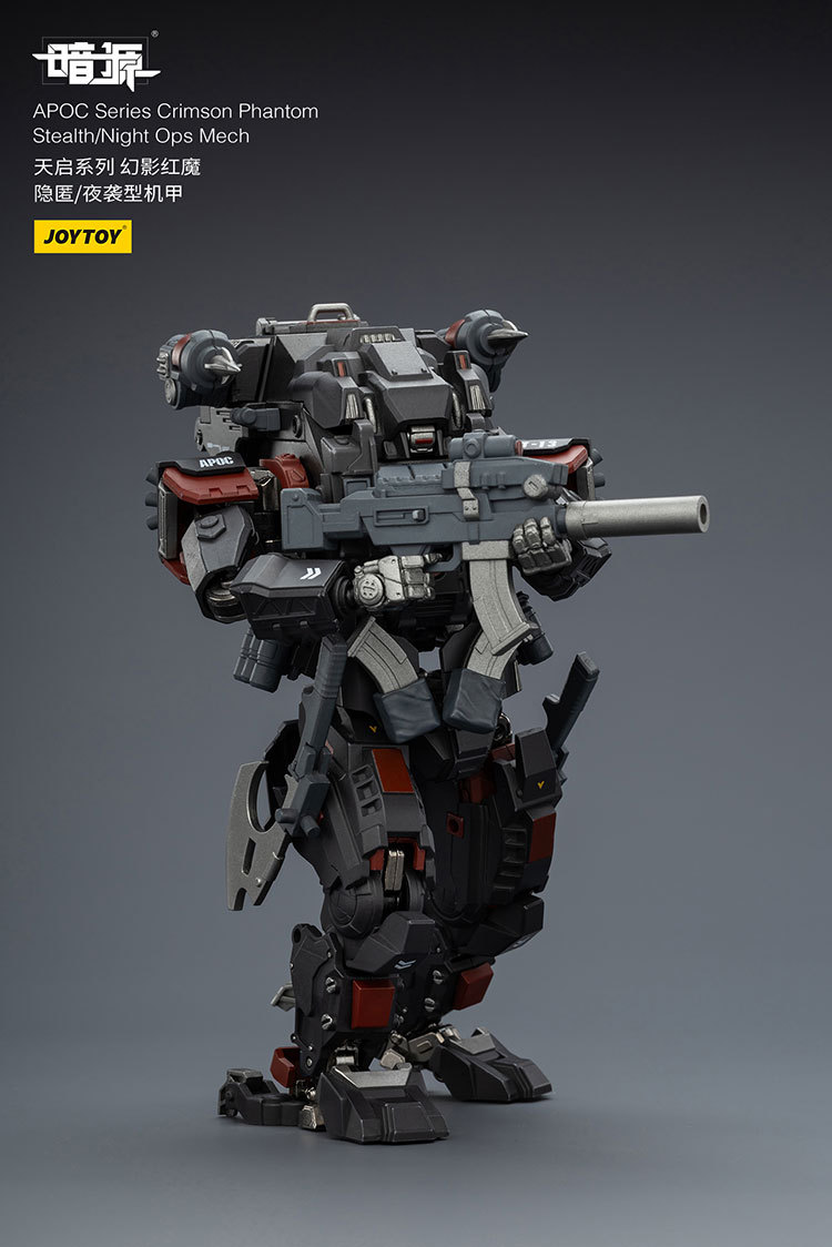 APOC Series Crimson Phantom Stealth/Night Ops Mech ST-8613 - view 7