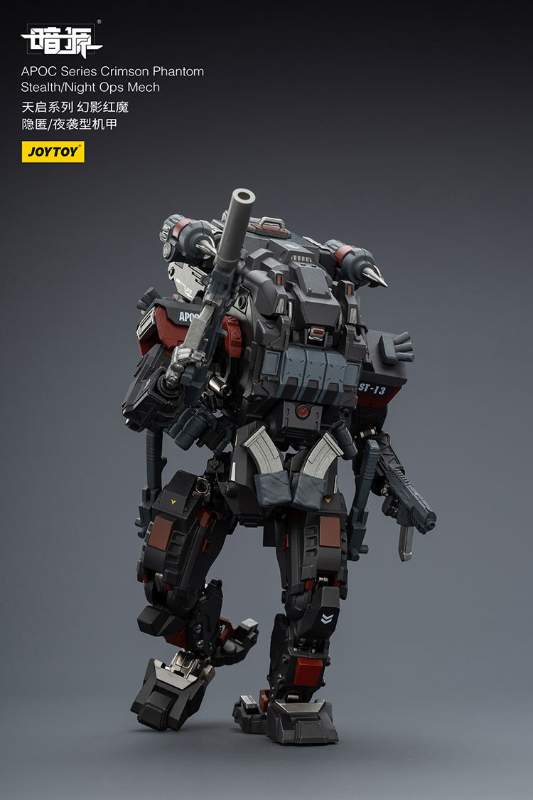 APOC Series Crimson Phantom Stealth/Night Ops Mech ST-8613 - view 9