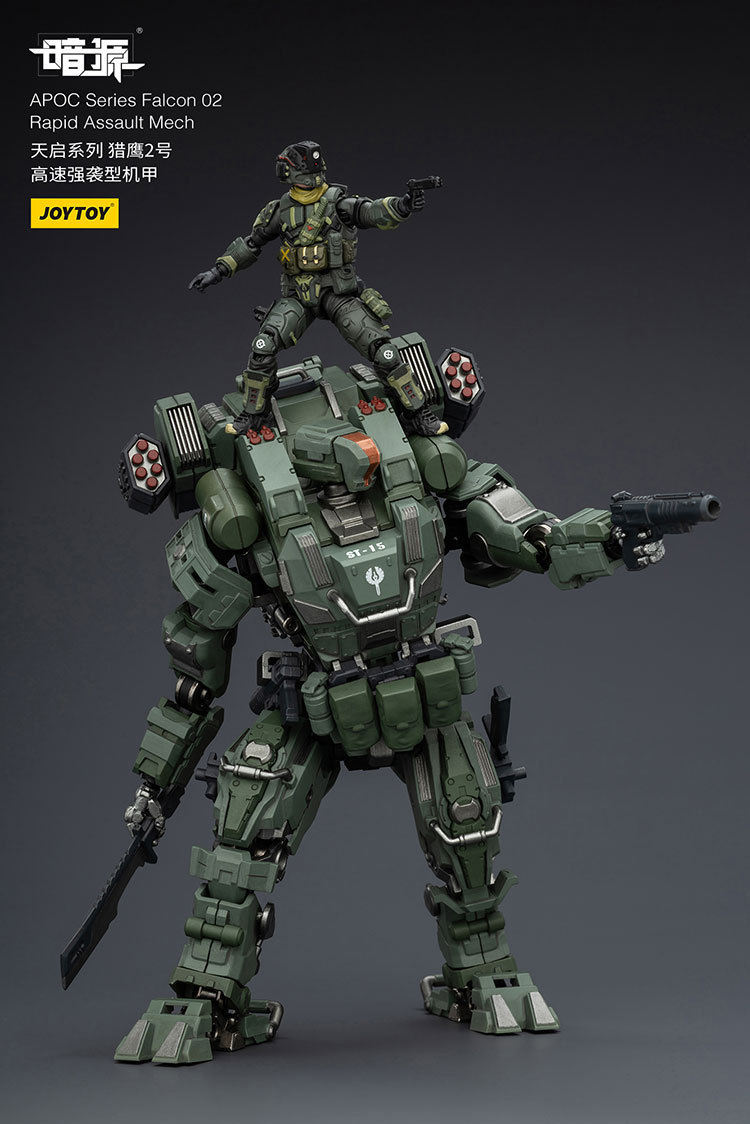 APOC Series Falcon 02 Rapid Assault Mech ST-8615 - view 16