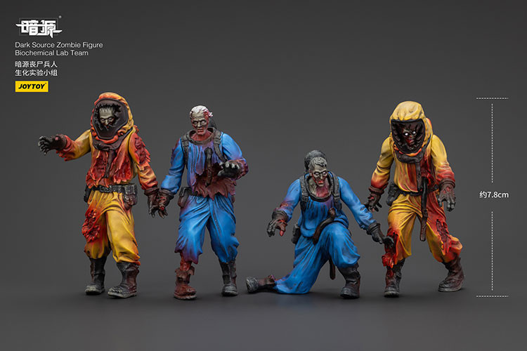 Dark Source Zombie Figure Biochemical Lab Team - view 11