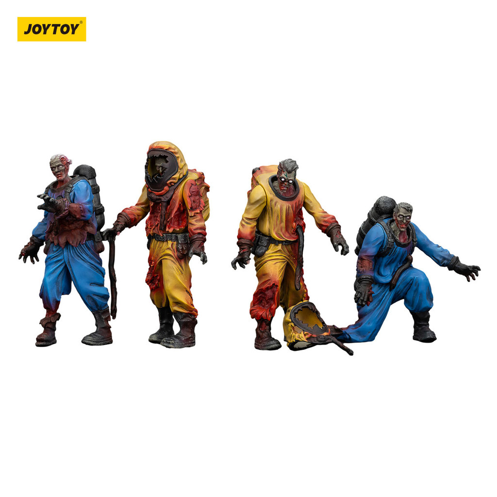 Dark Source Zombie Figure Biochemical Lab Team - view 6
