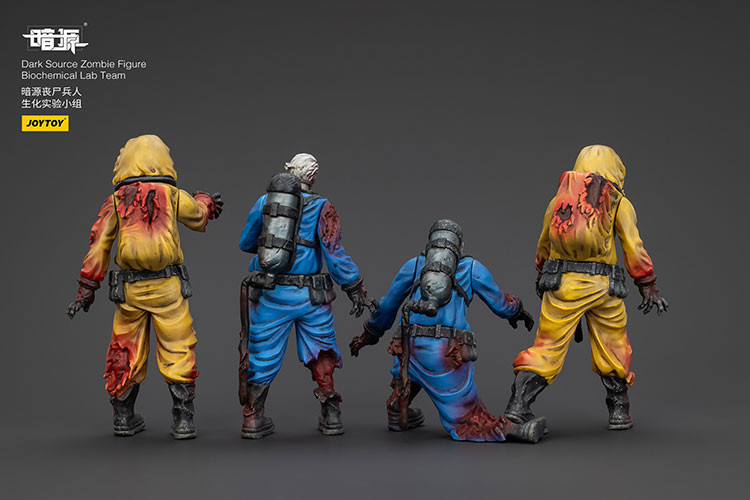 Dark Source Zombie Figure Biochemical Lab Team - view 9