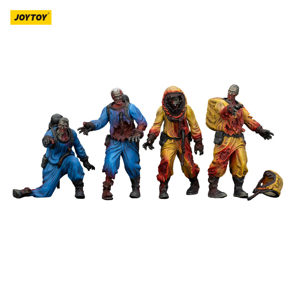 Dark Source Zombie Figure Biochemical Lab Team - view 7