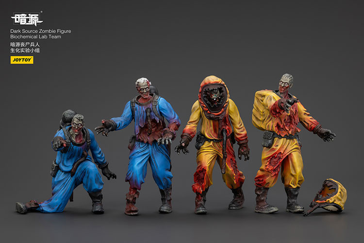Dark Source Zombie Figure Biochemical Lab Team - view 10