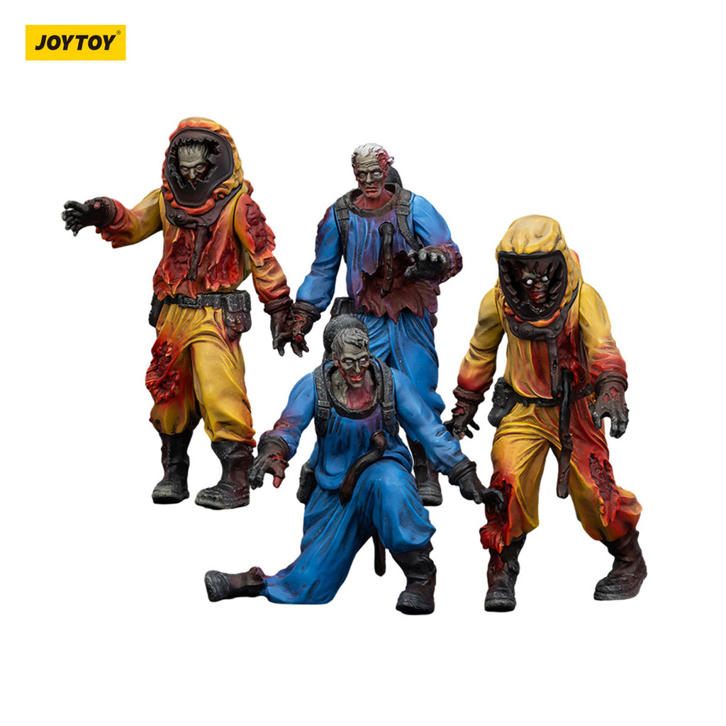 Dark Source Zombie Figure Biochemical Lab Team - view 3