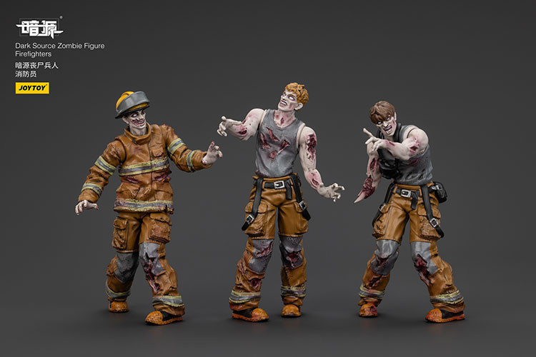 Dark Source Zombie Figure Firefighters - view 8