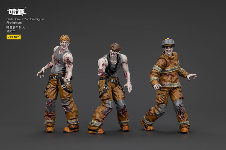 Dark Source Zombie Figure Firefighters - view 10