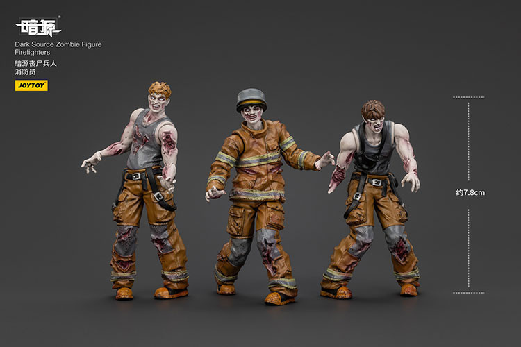 Dark Source Zombie Figure Firefighters - view 11