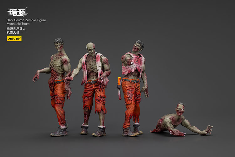 Dark Source Zombie Figure Mechanic Team - view 10