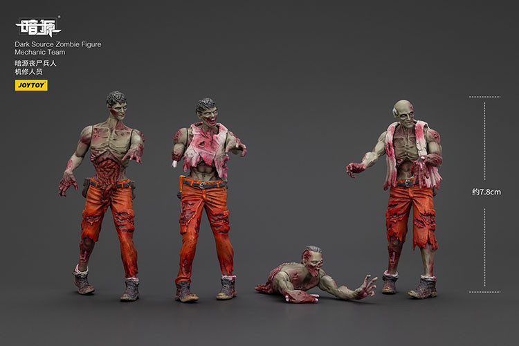Dark Source Zombie Figure Mechanic Team - view 11