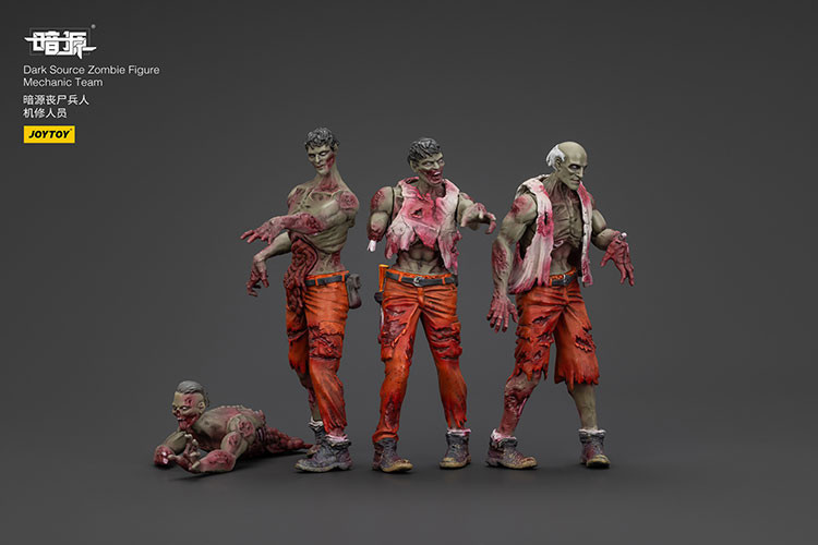 Dark Source Zombie Figure Mechanic Team - view 8