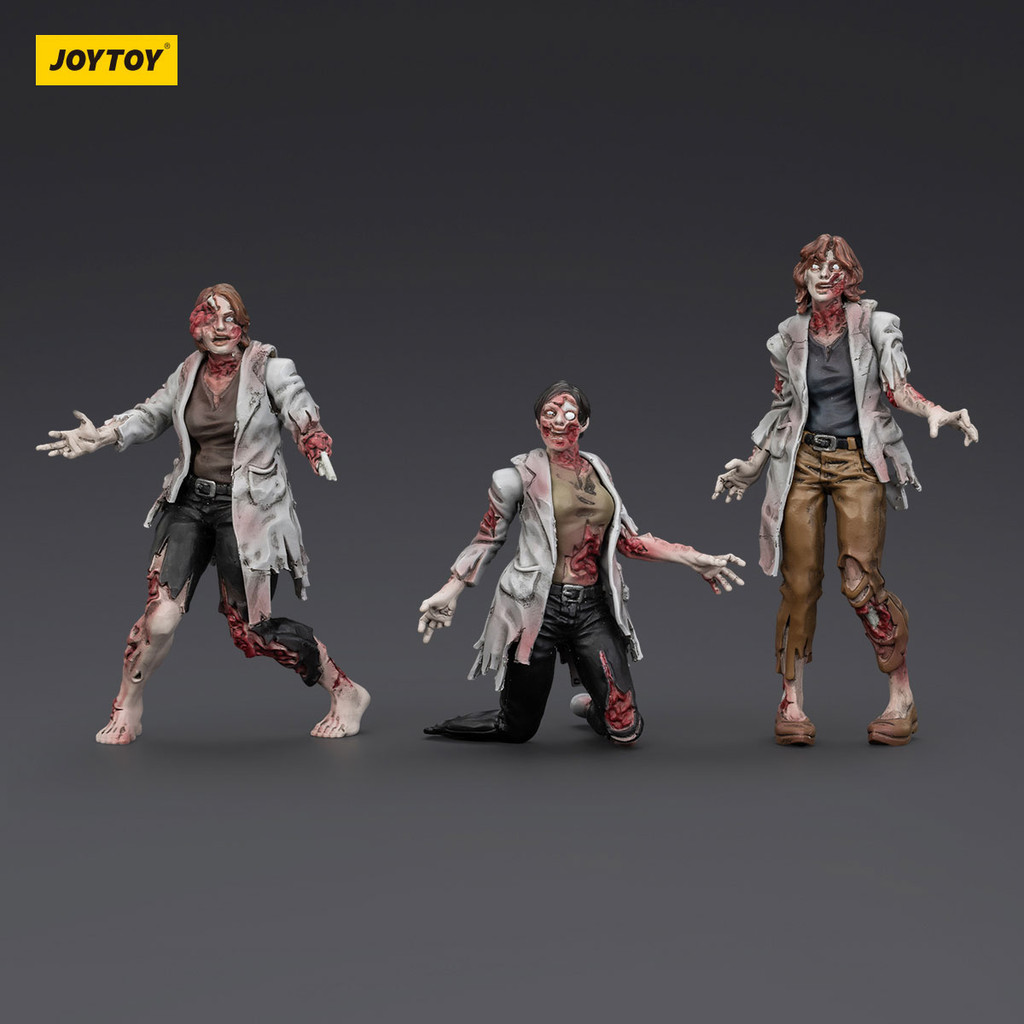 Dark Source Zombie Figure Scientists (Female) - view 2
