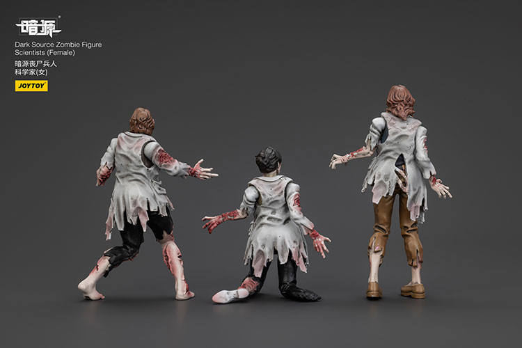 Dark Source Zombie Figure Scientists (Female) - view 9