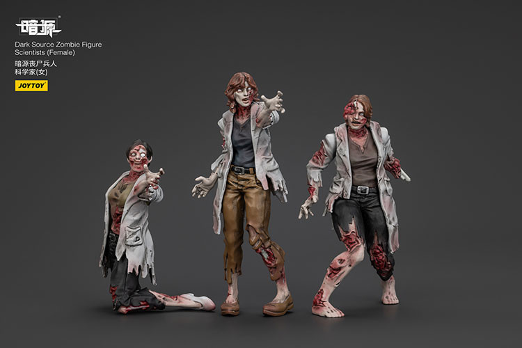 Dark Source Zombie Figure Scientists (Female) - view 8