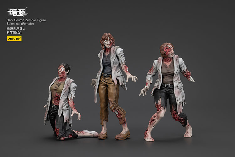 Dark Source Zombie Figure Scientists (Female) - view 10