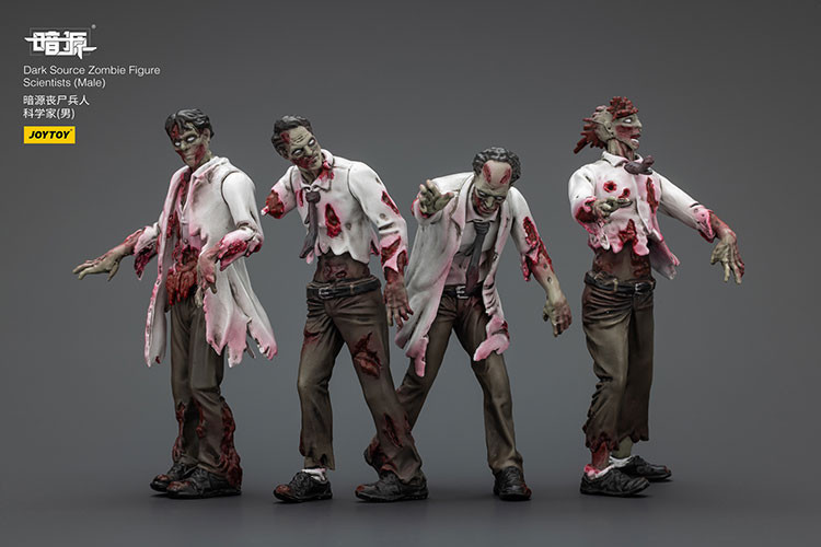 Dark Source Zombie Figure Scientists (Male) - view 10