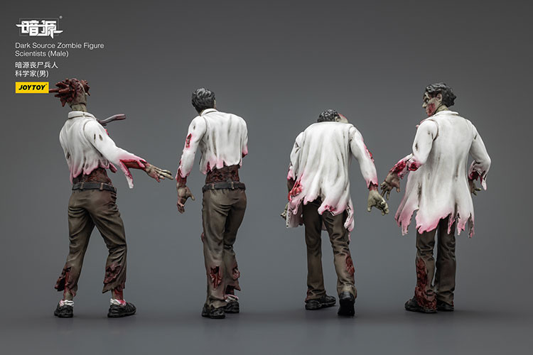 Dark Source Zombie Figure Scientists (Male) - view 9