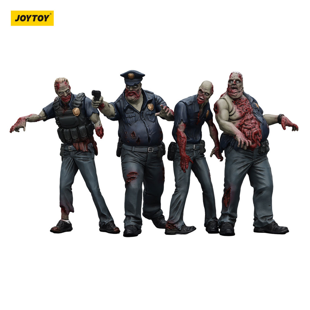 Dark Source Zombie Fiqure Police (Male) - view 3