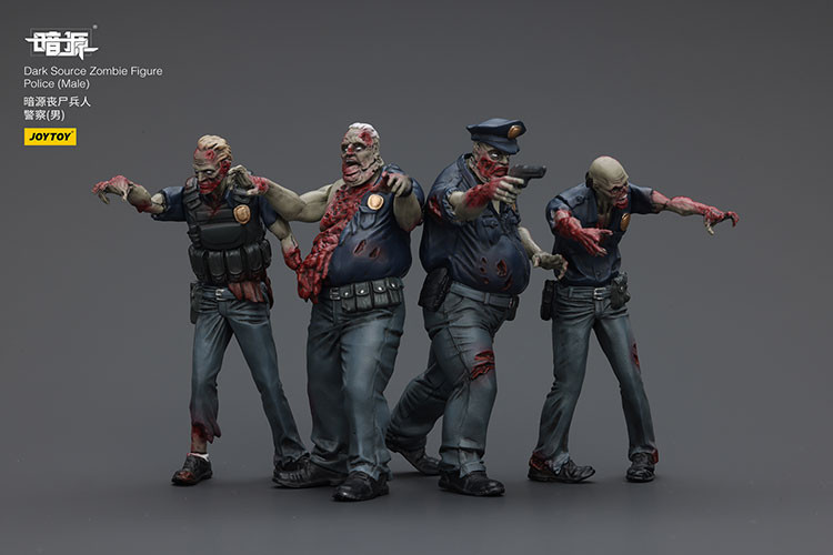 Dark Source Zombie Fiqure Police (Male) - view 8