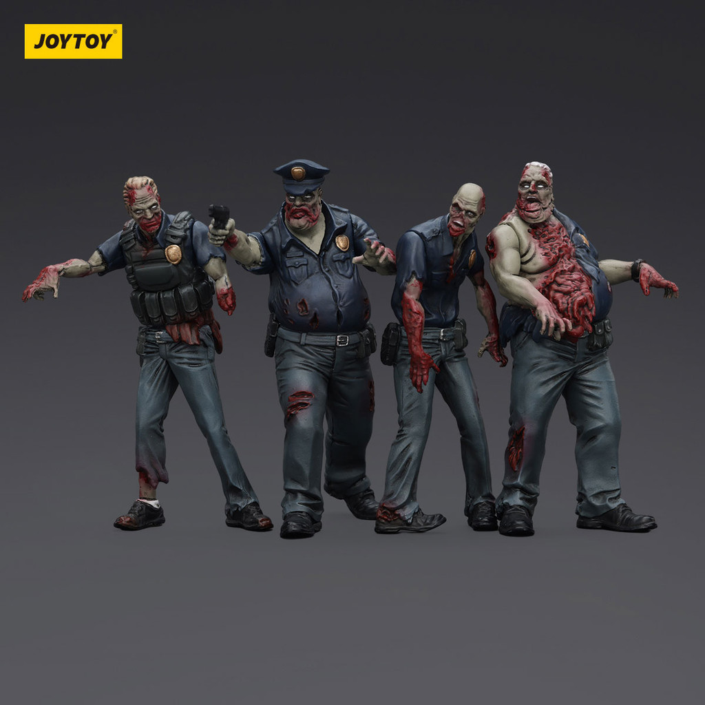 Dark Source Zombie Fiqure Police (Male) - view 2
