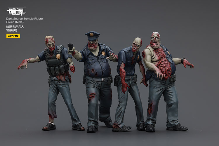 Dark Source Zombie Fiqure Police (Male) - view 7