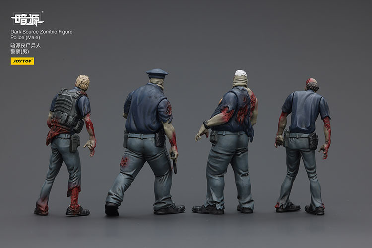 Dark Source Zombie Fiqure Police (Male) - view 9