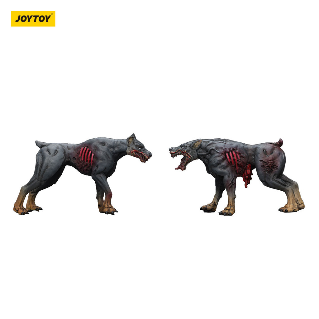 Dark Source Zombie Fiqure Zombie Police Dogs - view 6