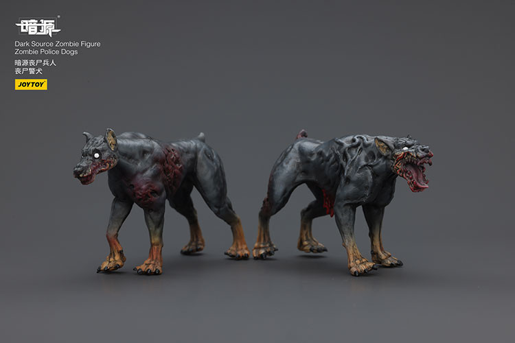 Dark Source Zombie Fiqure Zombie Police Dogs - view 8