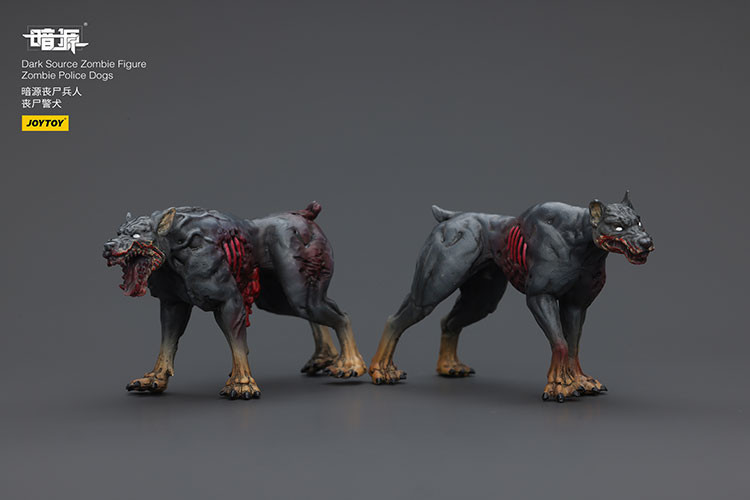 Dark Source Zombie Fiqure Zombie Police Dogs - view 7