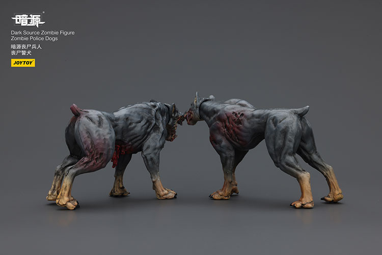 Dark Source Zombie Fiqure Zombie Police Dogs - view 9