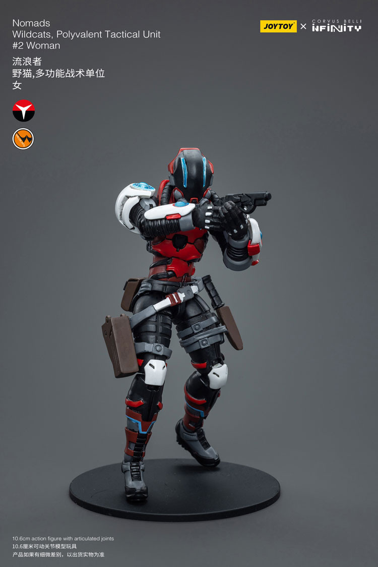 Nomads Wildcats, Polyvalent Tactical Unit #2 Woman - view 9