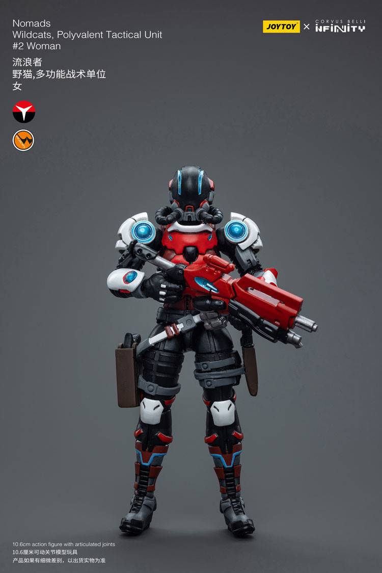 Nomads Wildcats, Polyvalent Tactical Unit #2 Woman - view 15