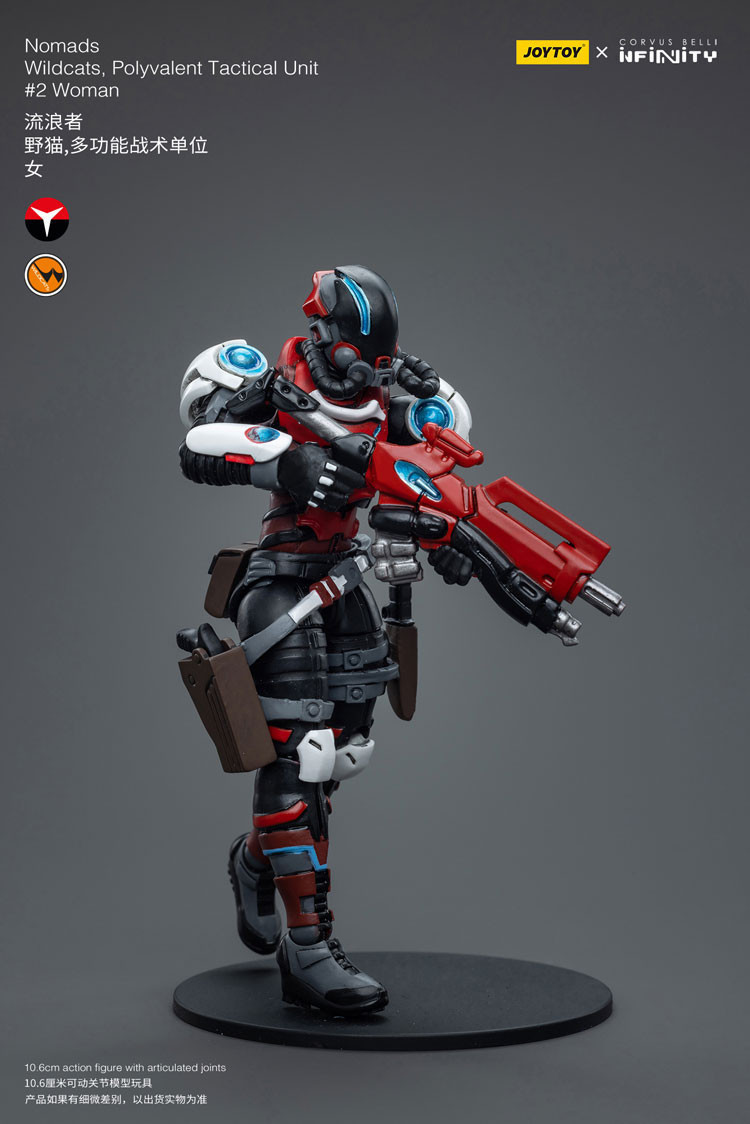 Nomads Wildcats, Polyvalent Tactical Unit #2 Woman - view 11