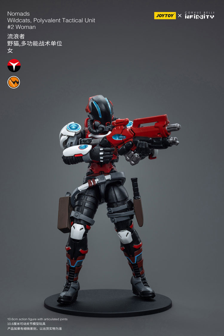 Nomads Wildcats, Polyvalent Tactical Unit #2 Woman - view 12