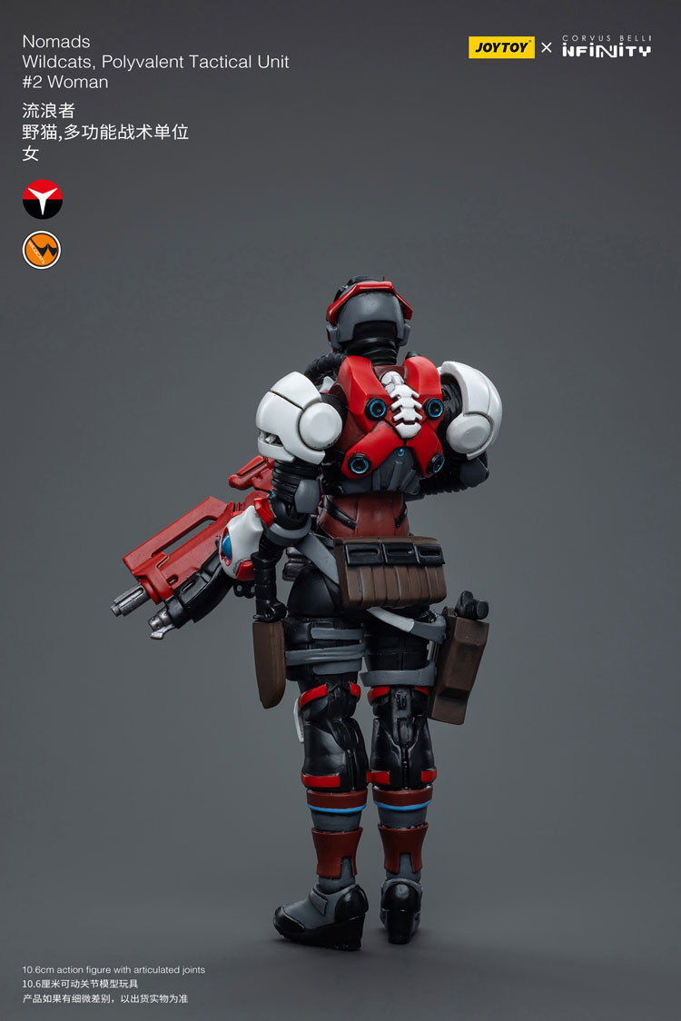Nomads Wildcats, Polyvalent Tactical Unit #2 Woman - view 14