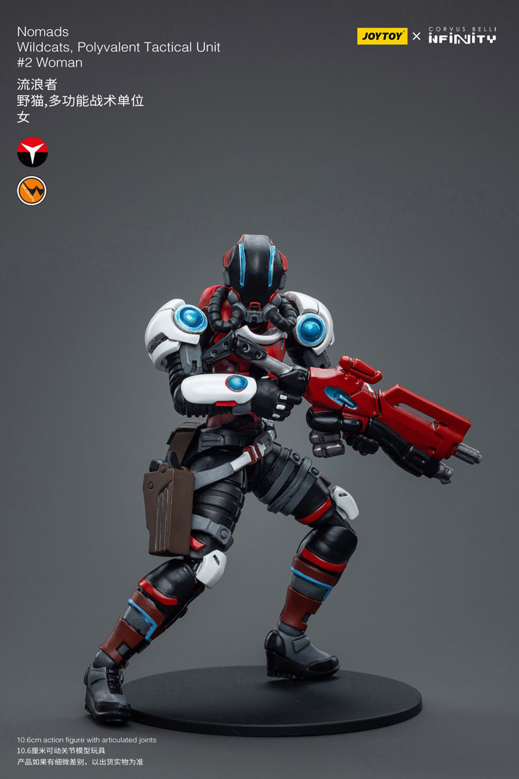 Nomads Wildcats, Polyvalent Tactical Unit #2 Woman - view 10