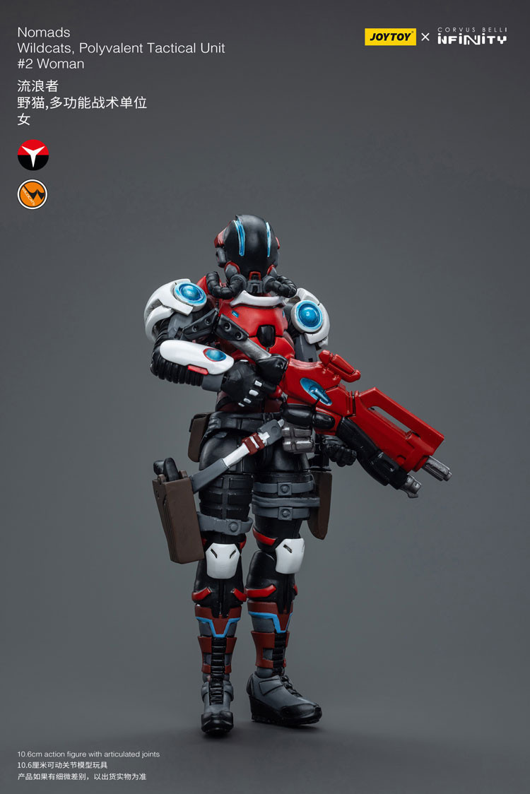 Nomads Wildcats, Polyvalent Tactical Unit #2 Woman - view 13