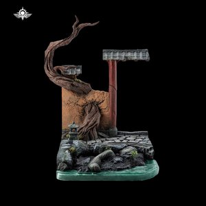 猩嵐工坊 古風系列 荒寂古剎 GF001 黑悟空 地台 場景 - Premium action figure - $0.00