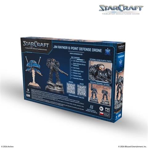 StarCraft® Jim Raynor & Point Defense Drone - view 2