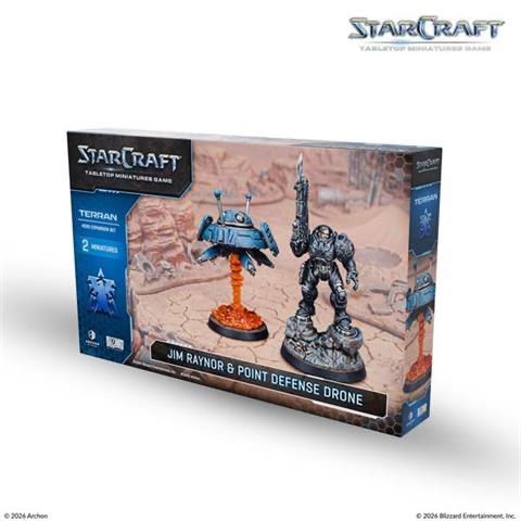 StarCraft® Jim Raynor & Point Defense Drone - main product image