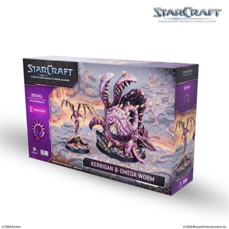 StarCraft® Kerrigan & Omega Worm - main product image