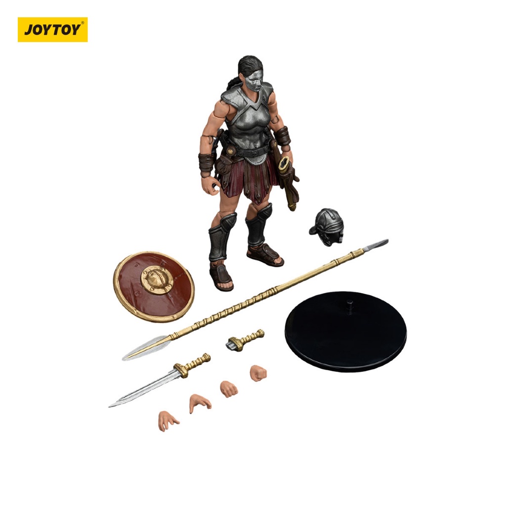 Roman Republic Legionary Light Infantry Sword and Shield Female - view 6