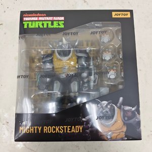 TMNT-Mighty Rocksteady - Premium action figure - $0.00