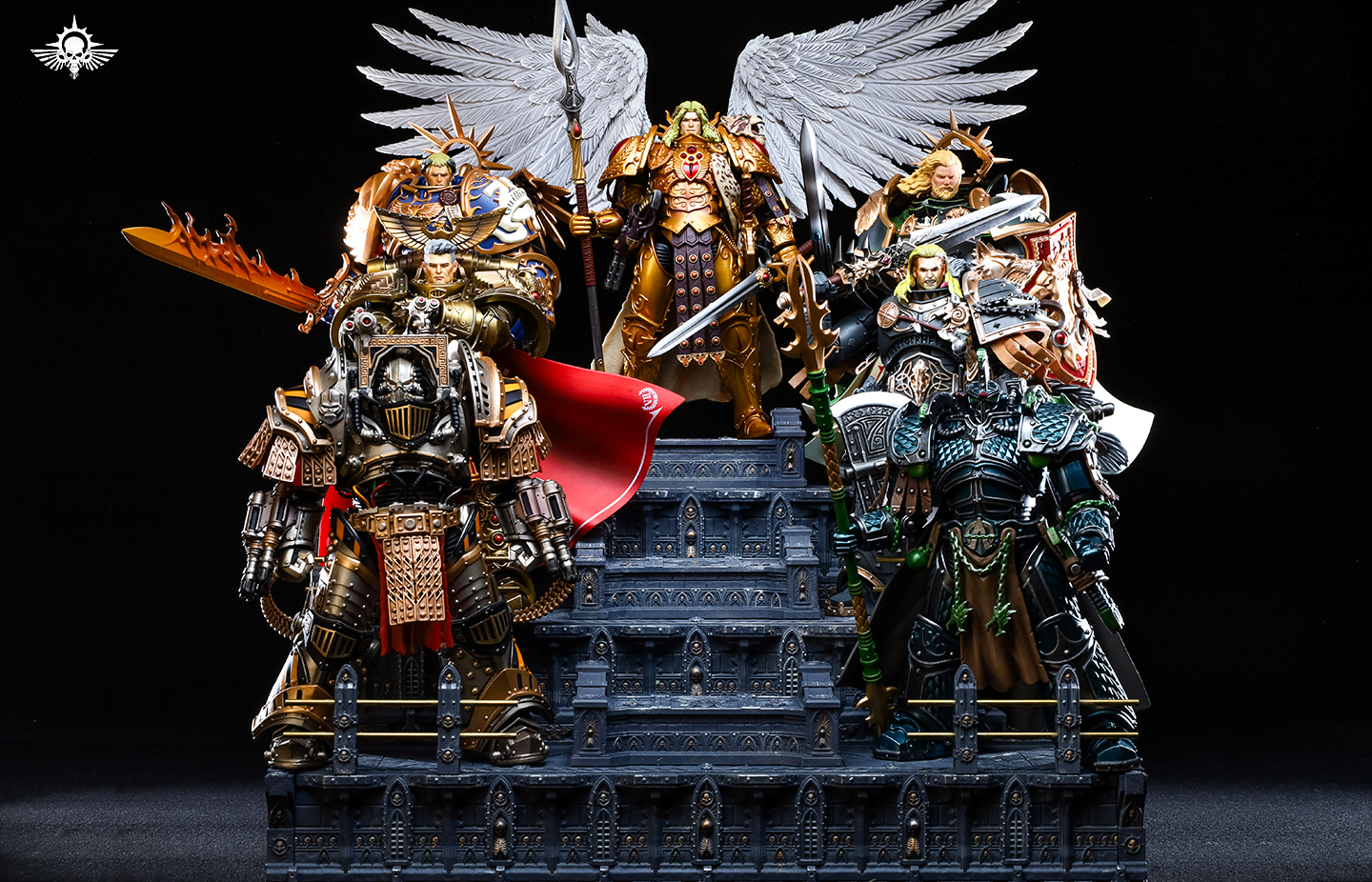 1/12–1/18 Warhammer-style Muscle Mountain 2.0 Tiered Expandable Display Stand - view 15