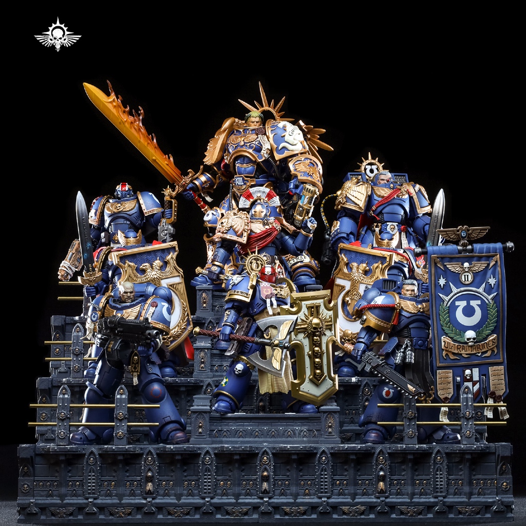 1/12–1/18 Warhammer-style Muscle Mountain 2.0 Tiered Expandable Display Stand - view 2