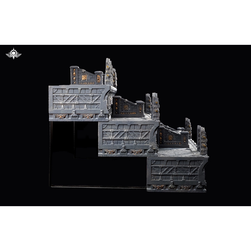 1/12–1/18 Warhammer-style Muscle Mountain 2.0 Tiered Expandable Display Stand - view 7