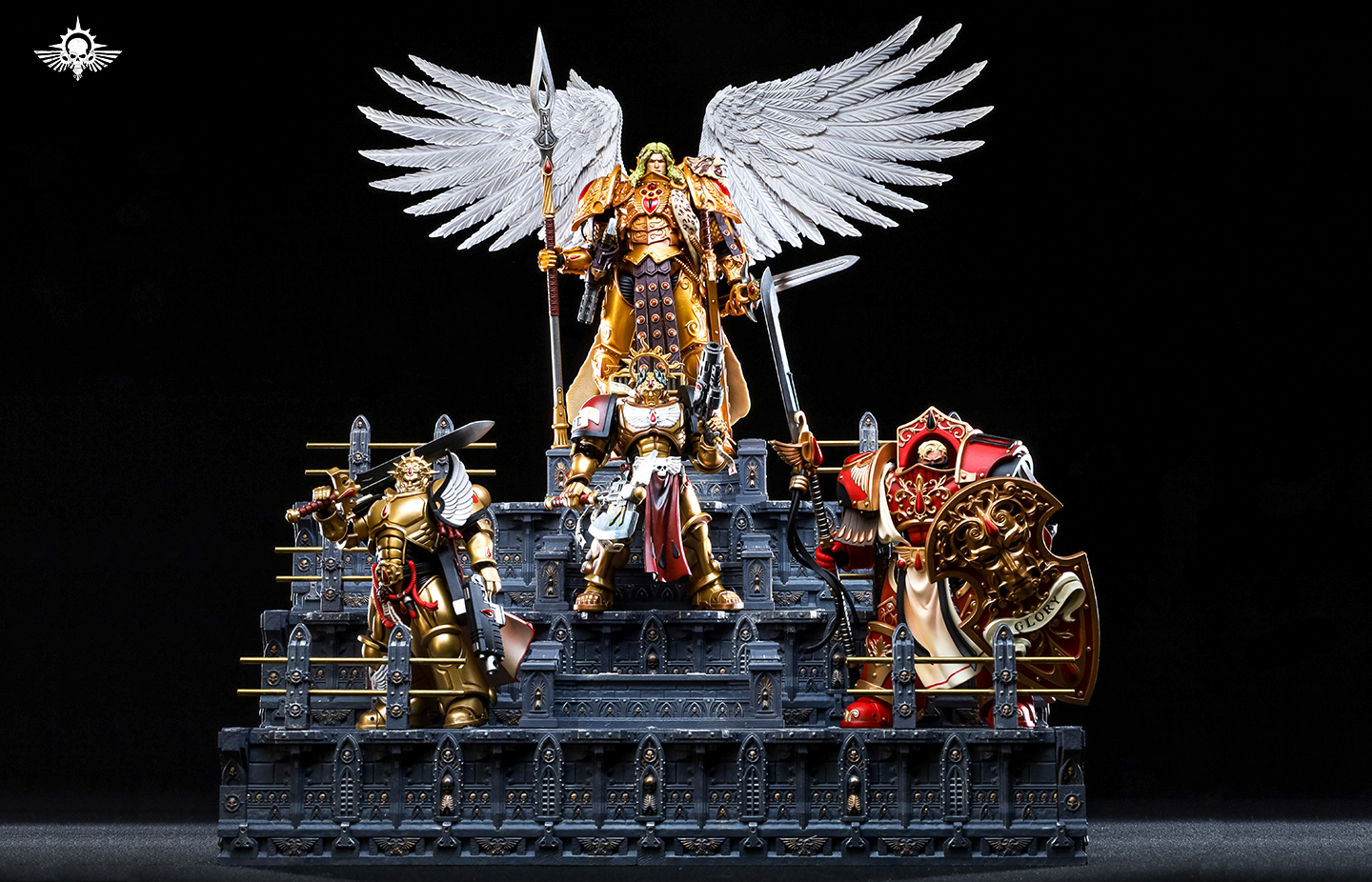 1/12–1/18 Warhammer-style Muscle Mountain 2.0 Tiered Expandable Display Stand - view 13