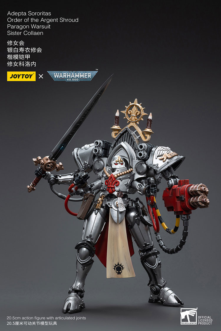 Adepta Sororitas Order of the Argent Shroud Paragon Warsuit Sister Collaen - view 10