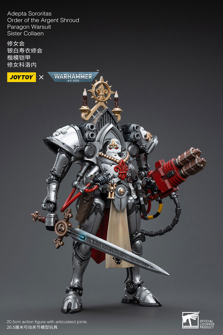 Adepta Sororitas Order of the Argent Shroud Paragon Warsuit Sister Collaen - view 12